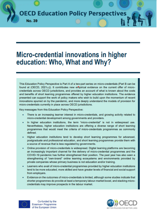 Micro-credential innovations in higher education